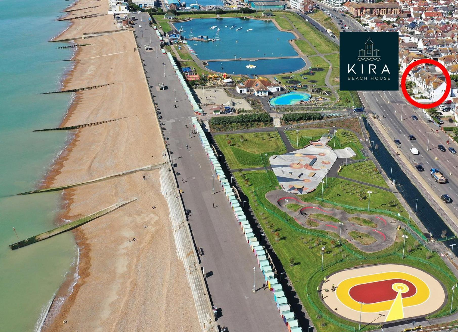 Kira Beach House, Hove Beach Exterior foto